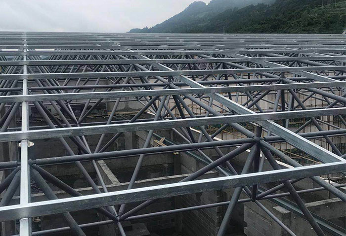 雄安新区学校艺体楼网架
